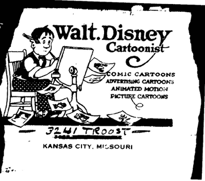Walt Disney Cartoonist