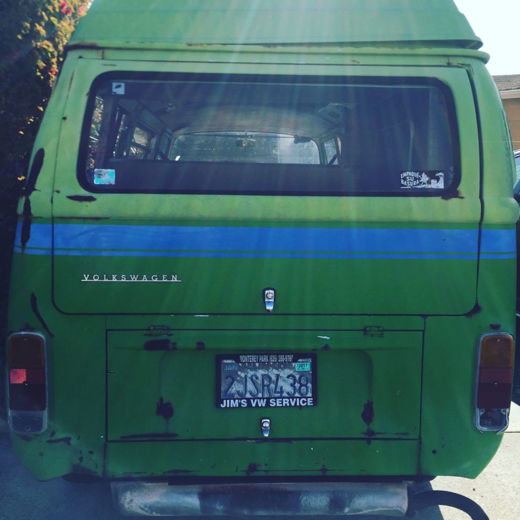 Curious Gabe's 1971 VW Westfalia he has owned since high school