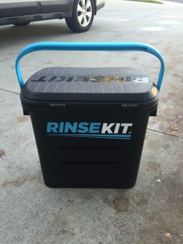 RinseKit Pressurized Portable Shower