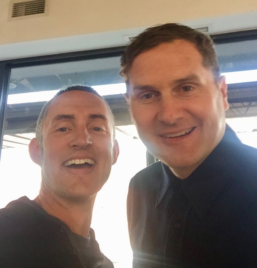Rob and I in Denver at How to Be Here