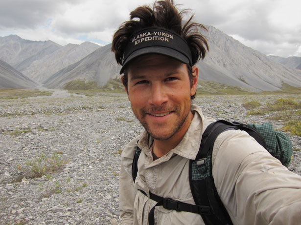 Andrew in the Brooks Range Alaska