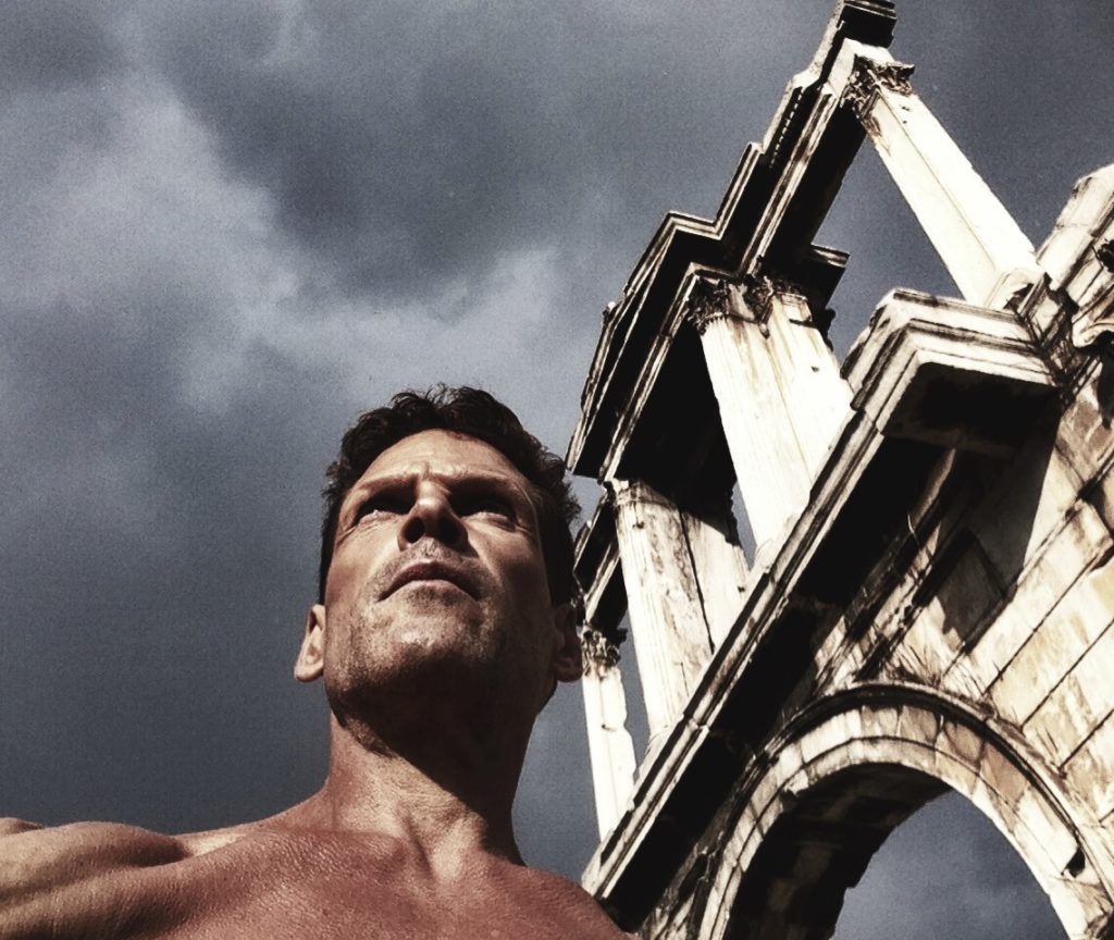 Dean Karnazes at the Acropolis
