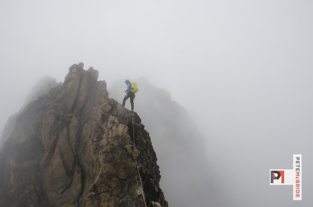 Jake on Mt Kenya