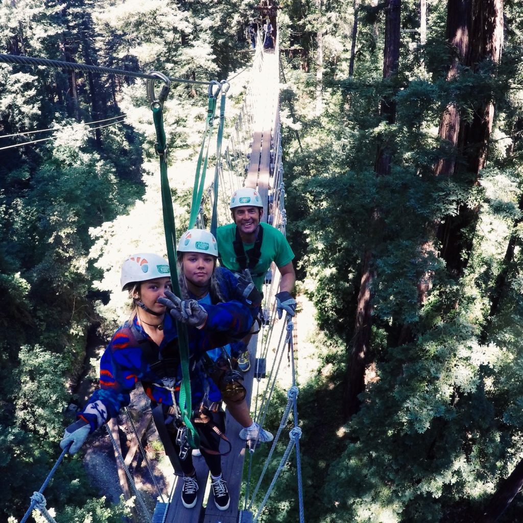 Zipline tour at Mount Hermon Adventures